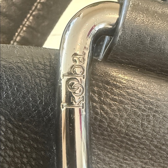 Kooba Black Leather Backpack - Picture 2 of 6